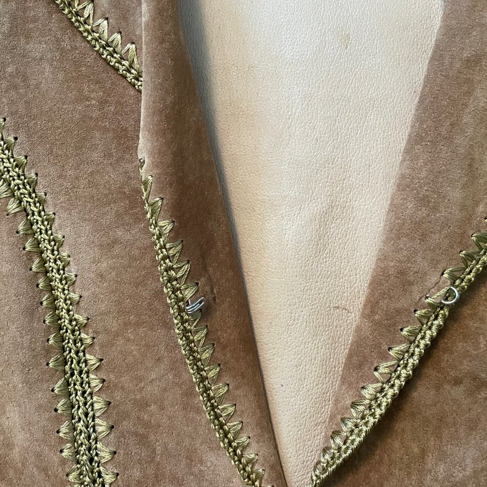 Lillie Rubin suede jacket/top - Picture 7 of 13